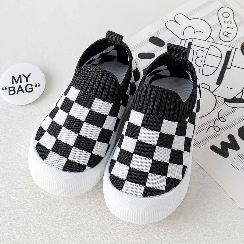 CozyBaby Shoes™ Checkered Edition