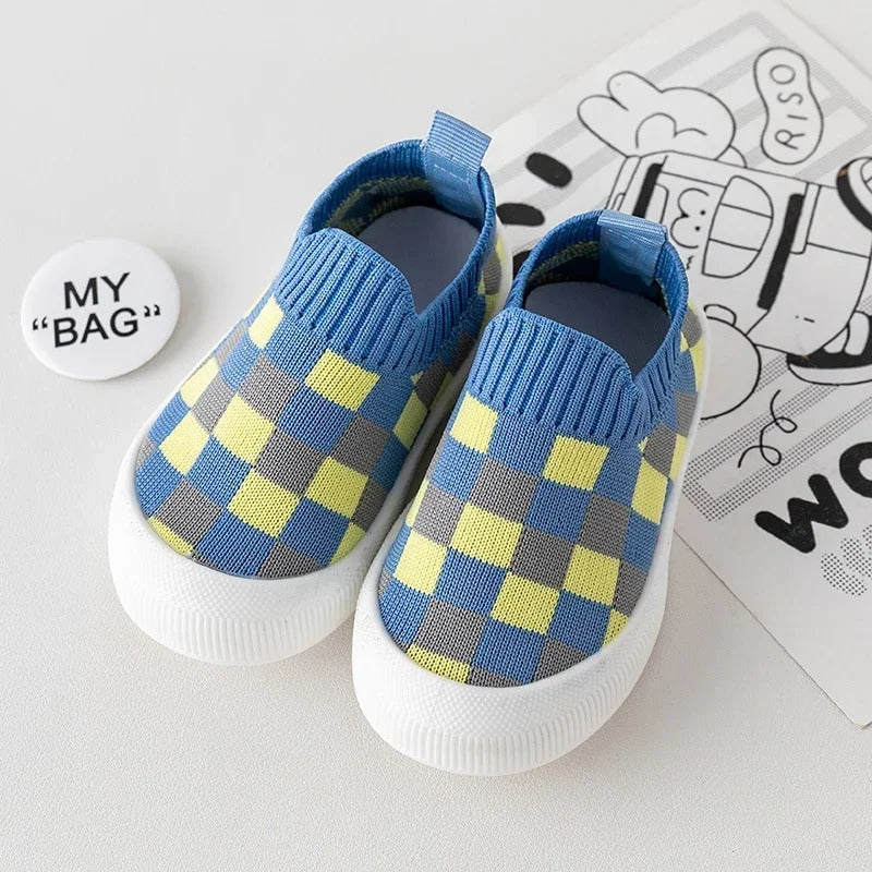 CozyBaby Shoes™ Checkered Edition