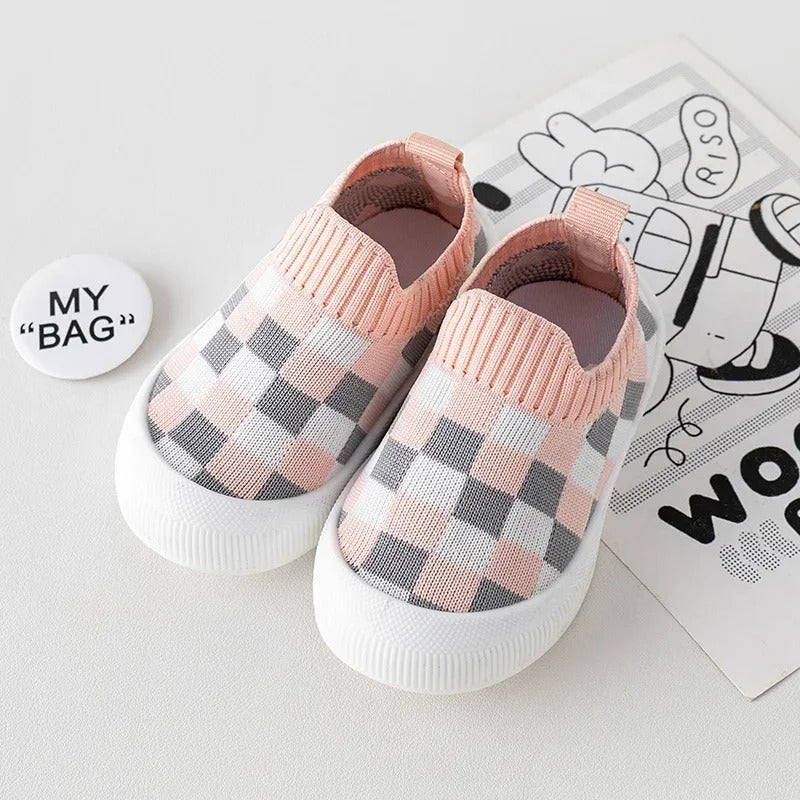 CozyBaby Shoes™ Checkered Edition